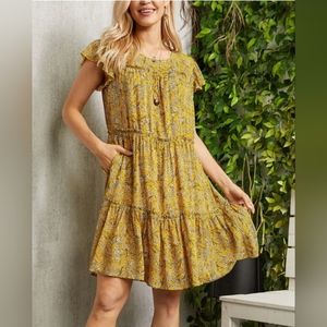 Suzanne Betro floral 2x dress